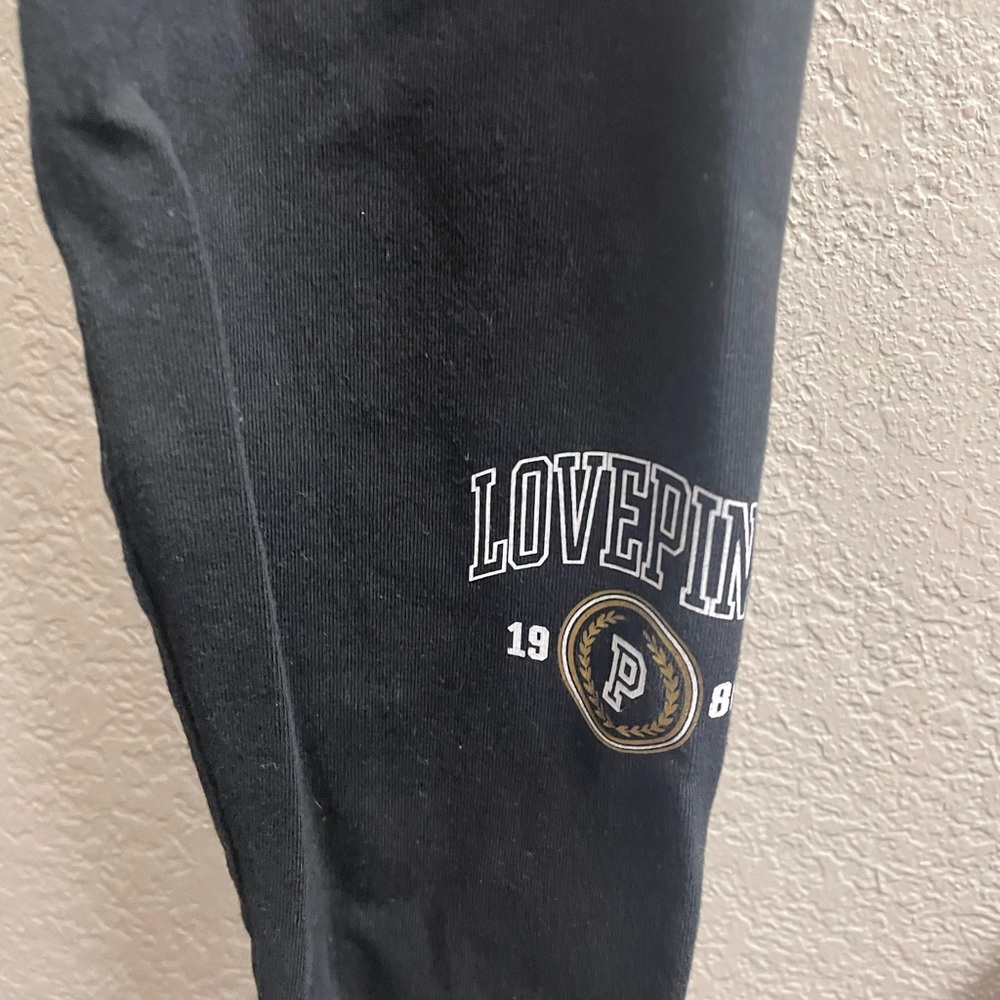 VS Pink Black Leggings